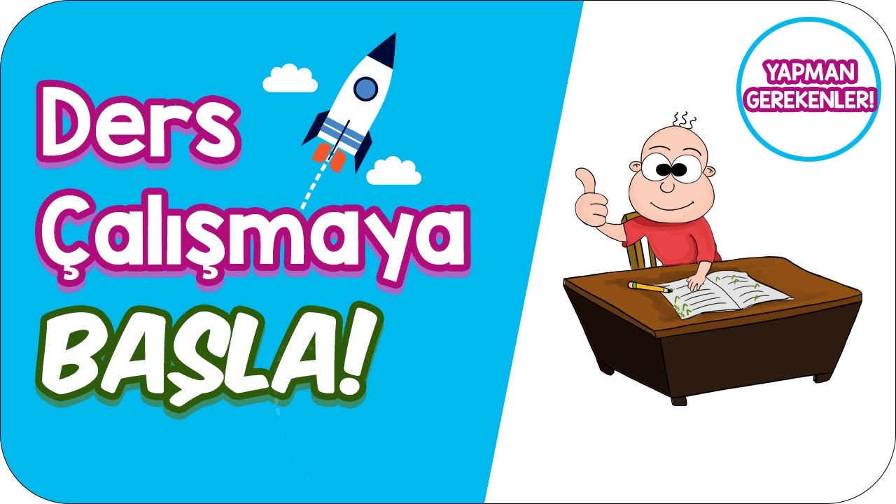 Bir Türlü Ders Çalışmaya Başlayamıyorum! 🤔