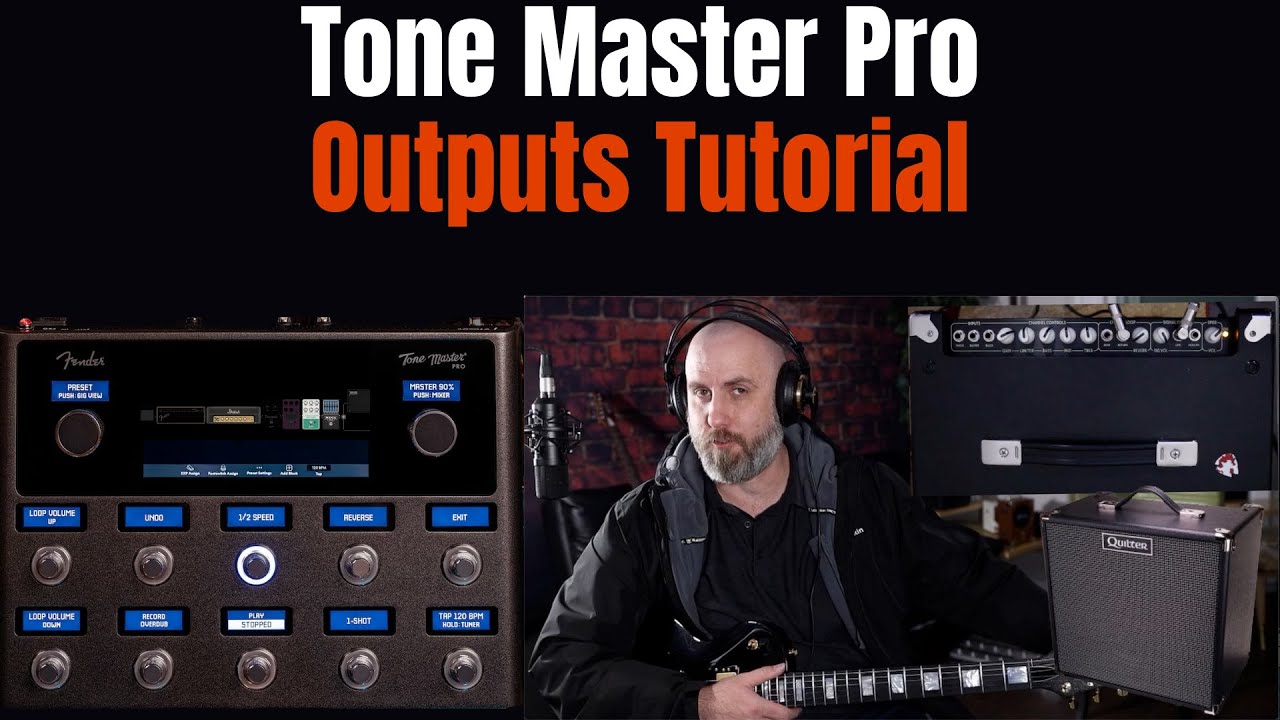 Понимание выходов Tone Master Pro | Запись, FRFR и усилители