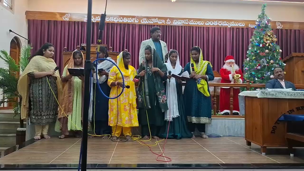 Christmas song telugu /  a r Stevenson  new Christmas song 