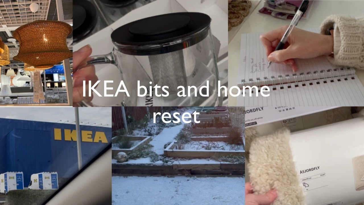 Ikea bits and home refresh vlog  #ikea #shopping #cosyhome #haulvideo
