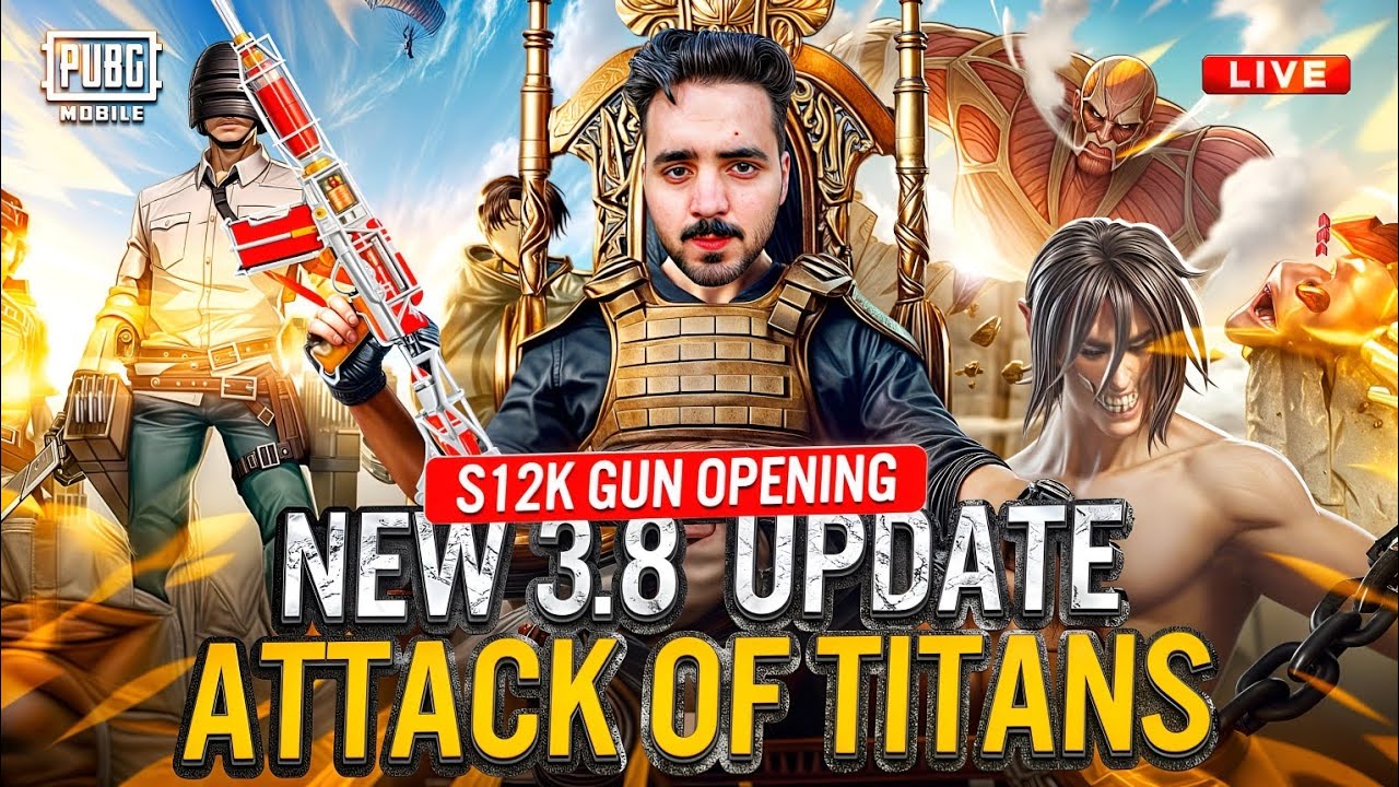 NEW UPDATE 3.8 FIRST GAMEPLAY | 14k UC ON S12k 😳 | PUBG MOBILE BEST UPDATE