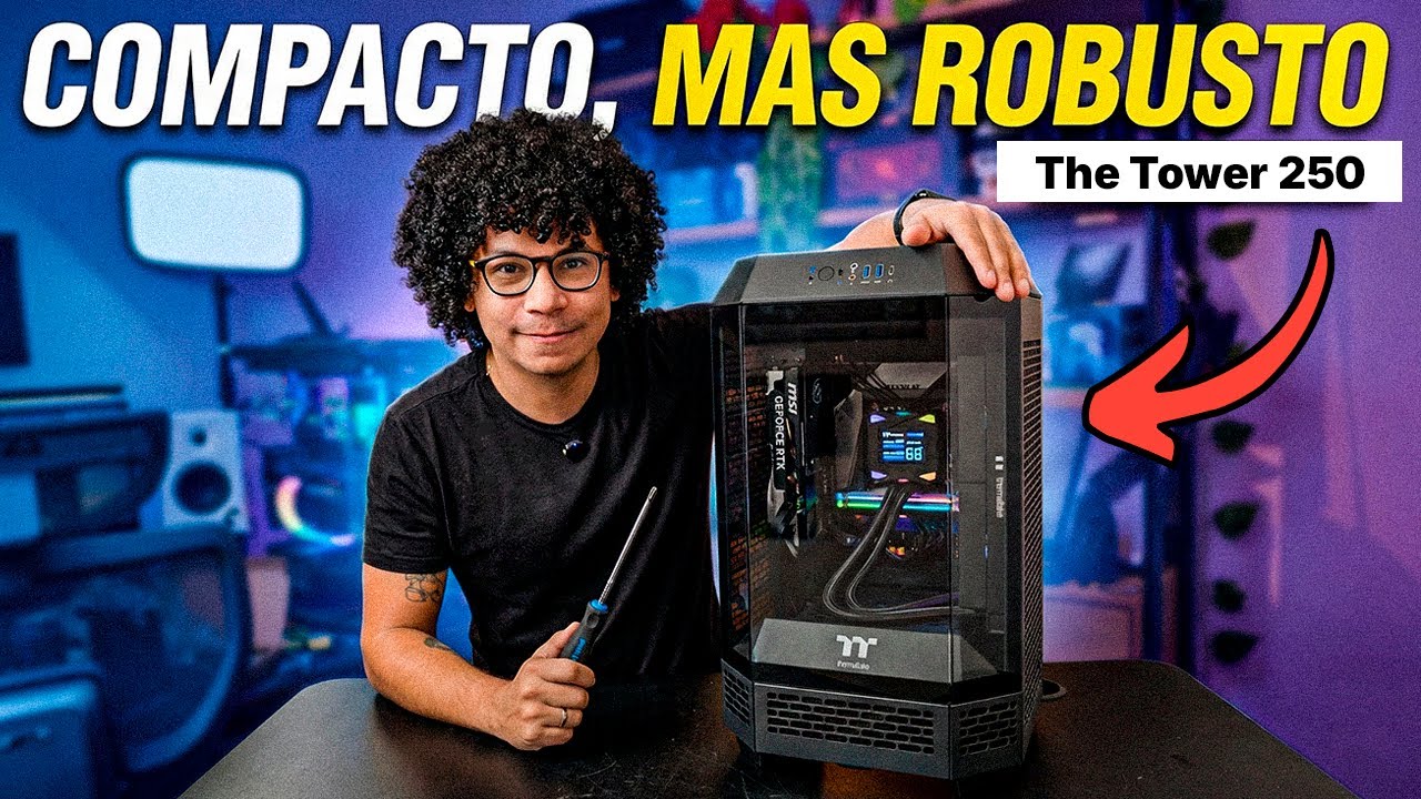 O GABINETE MINI ITX MAIS FÁCIL DE MONTAR? THERMALTAKE THE TOWER 250