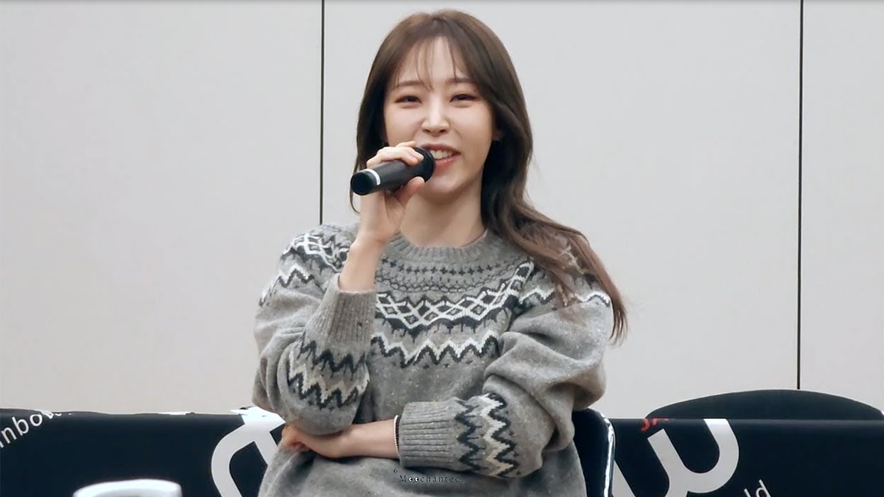 20250130 마마무 문별 나고야 AURORA 팬사인회 2부(MAMAMOO MOONBYUL FANCAM)