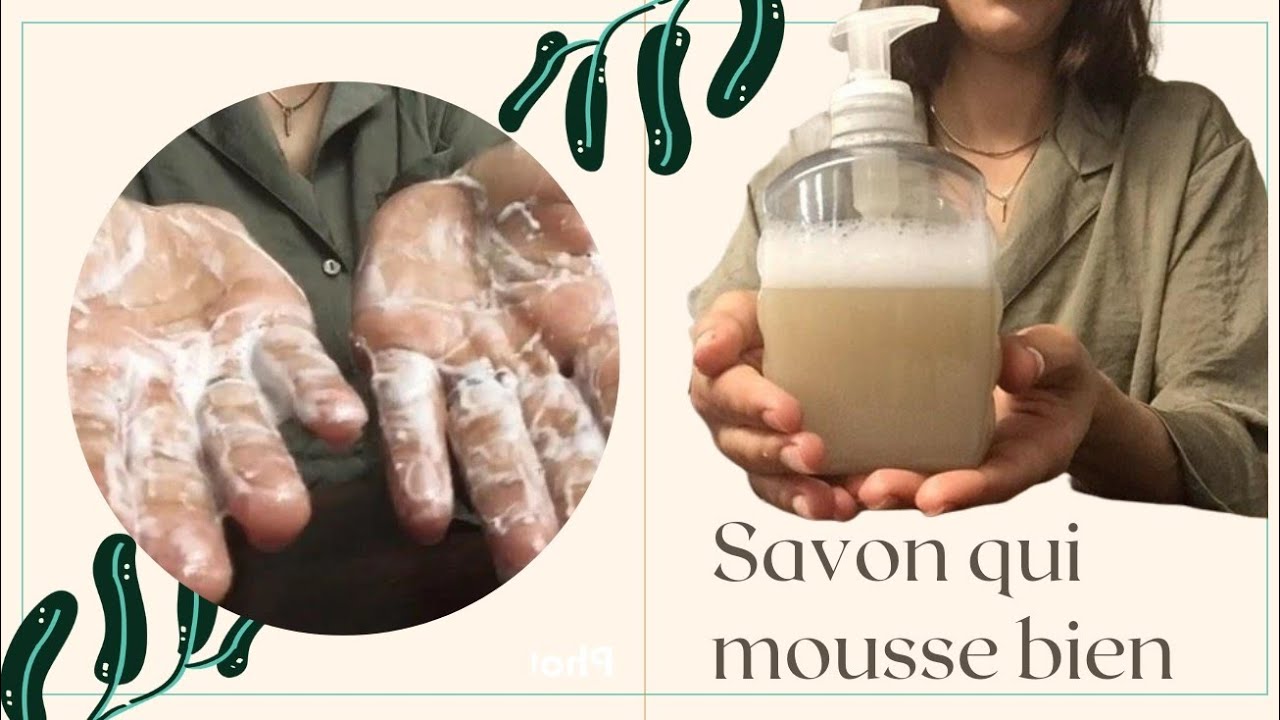comment faire un savon Maison qui Mousse et hydrate bien