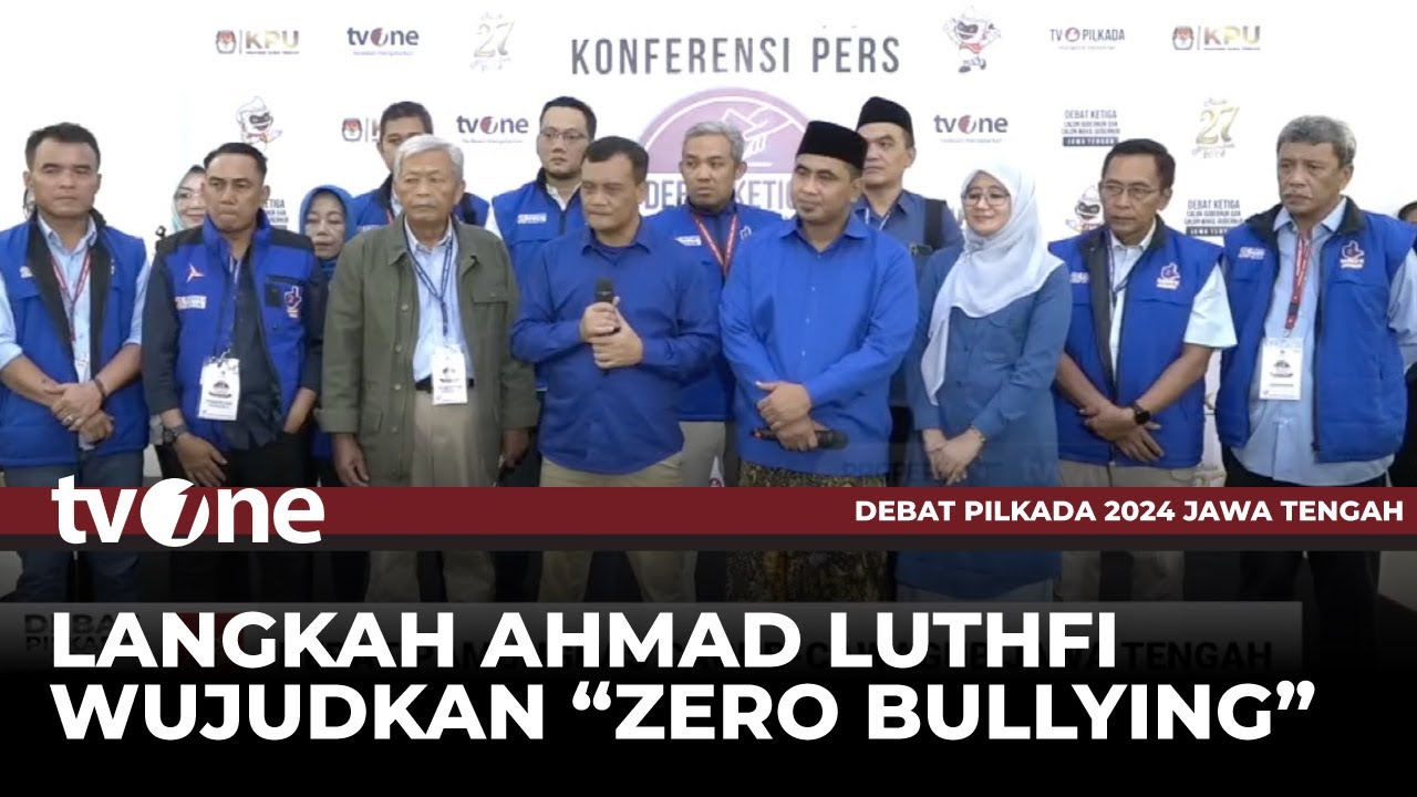 Ahmad Luthfi Beberkan Upaya Mencapai Target Zero Bullying | Debat Pilkada tvOne
