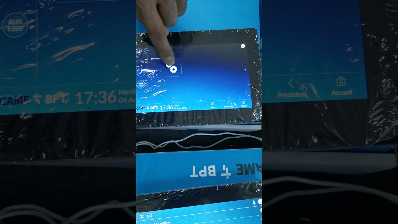 Programmation Vidéo Phone bpt /came XTS 7 4postes Wi-Fi thangram.vidéo 1