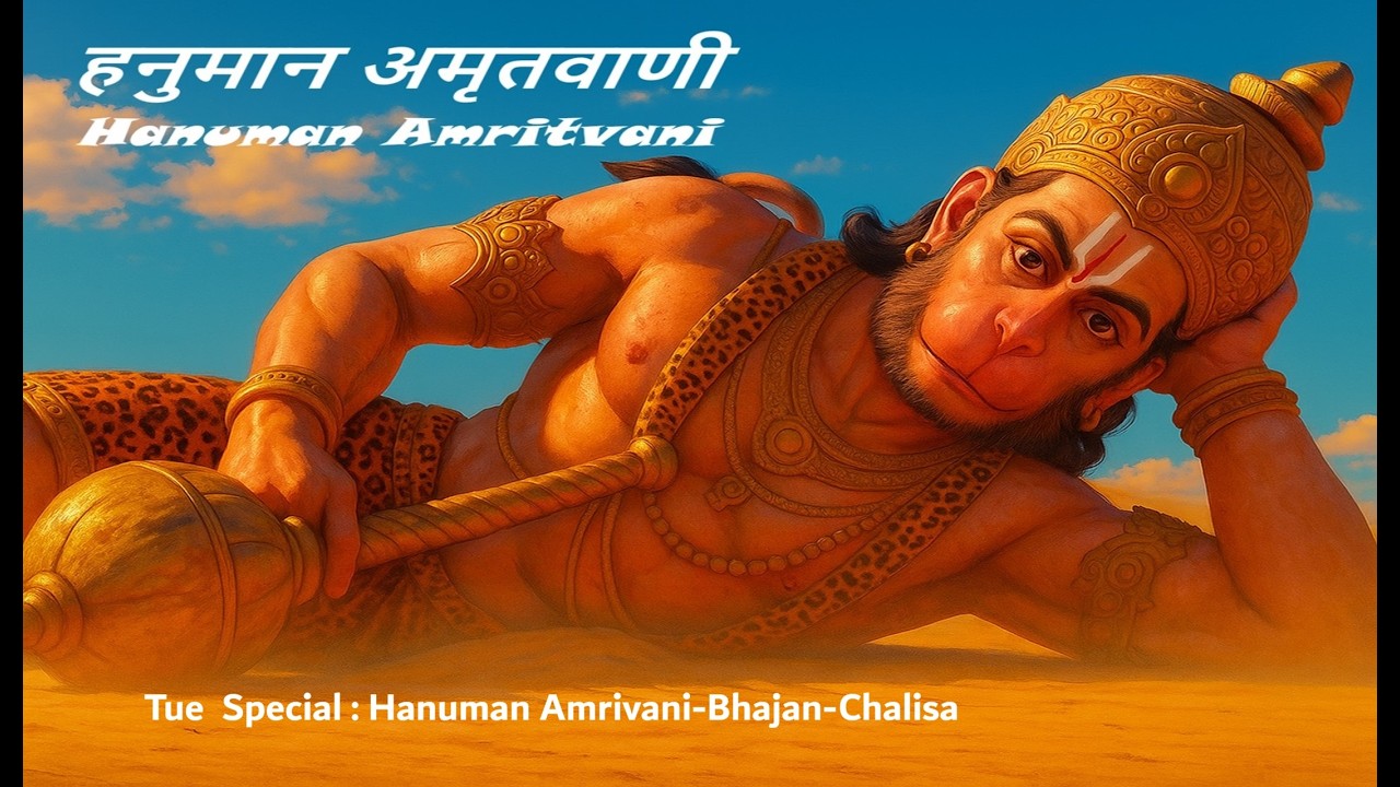 Tuesday Special - Hanuman Amrivani,  Bhajan & Chalisa