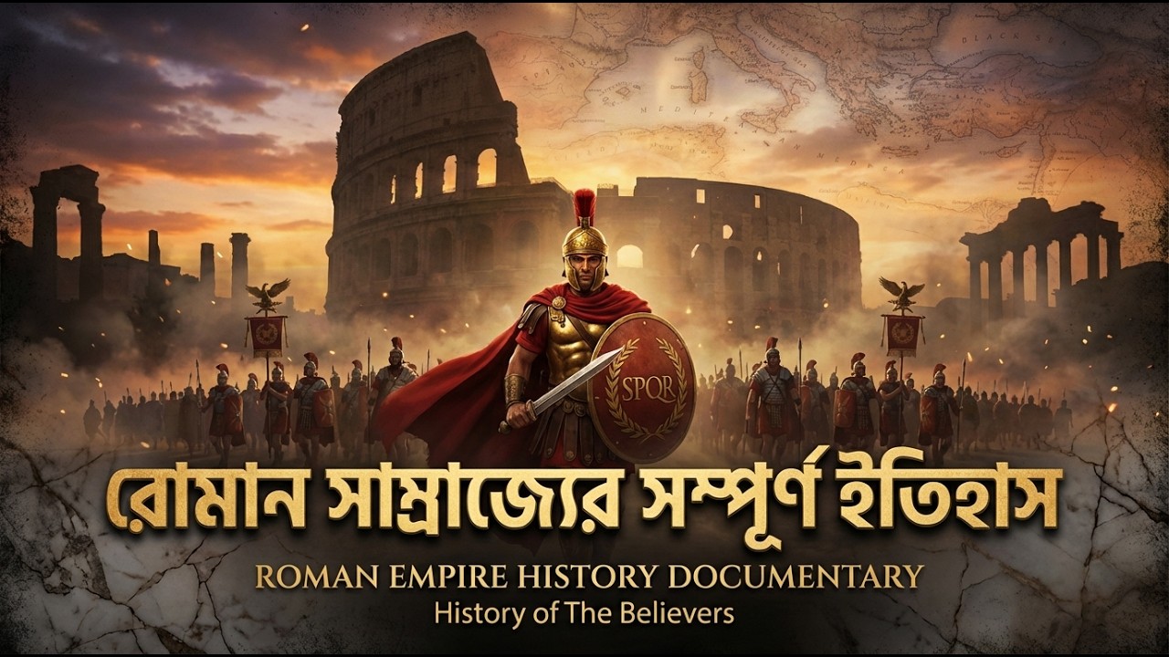 রোমান সাম্রাজ্যের সম্পূর্ণ ইতিহাস। ROMAN EMPIRE HISTORY DOCUMENTARY। HISTORY OF THE BELIEVERS.