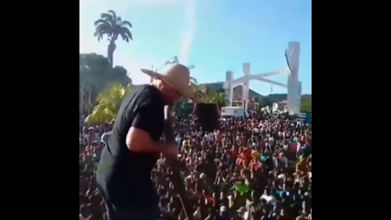 Grito de Carnaval, este viernes 1 de enero en la ciudad de Guanta, en el estado Anzoátegui.
