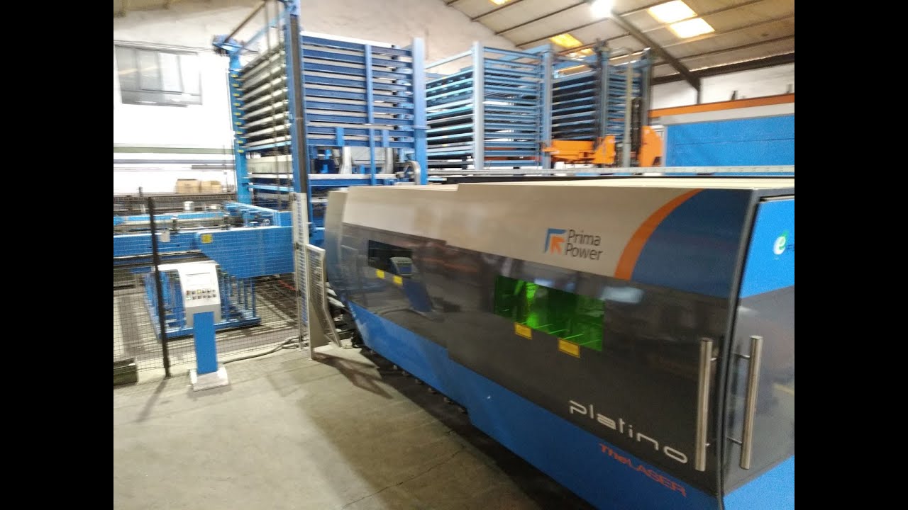 PRIMA POWER PLATINO 1530 Fiber Laser cutting machine (Fiber) (2015) id10886 - For Sale -
