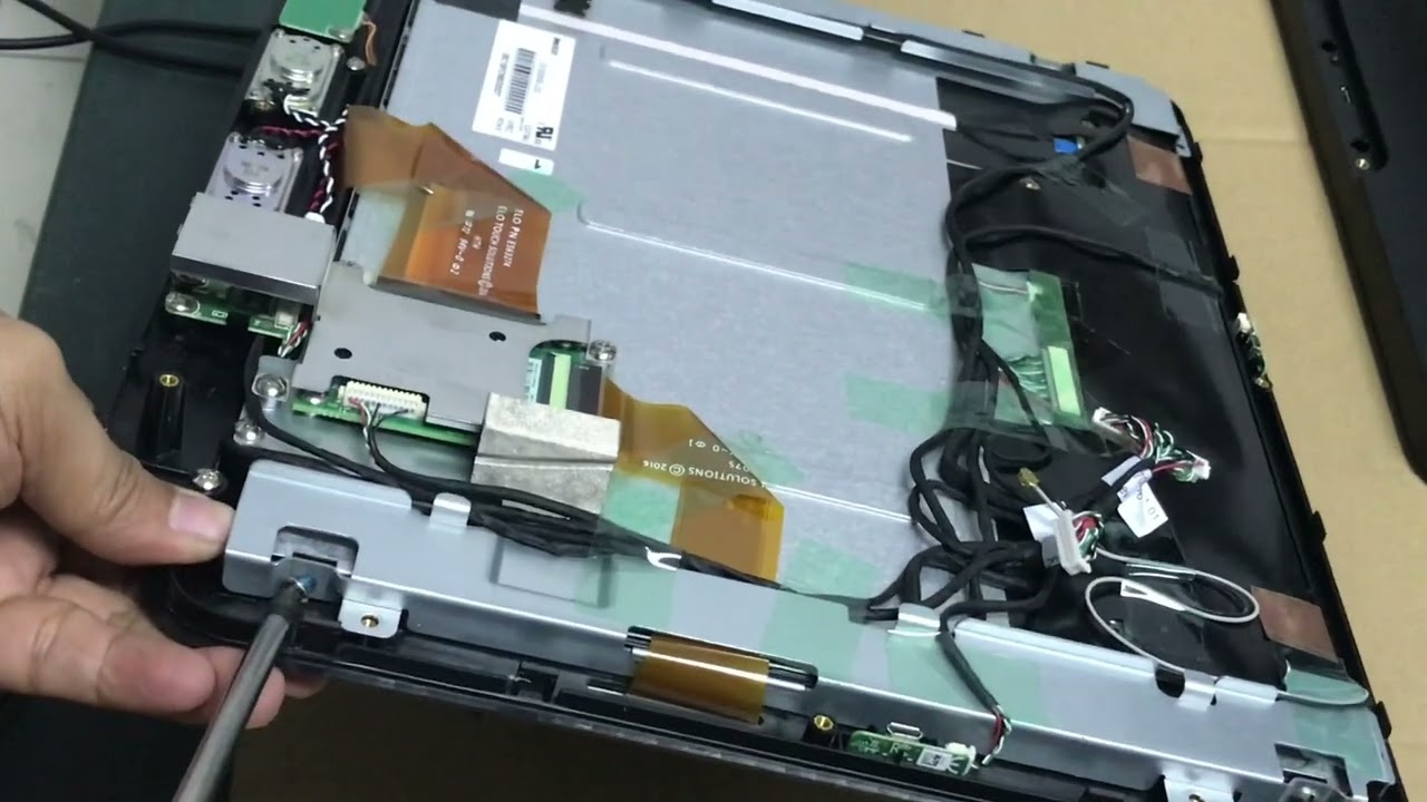 How to Replace ELO ESY15X5 monitor LCD panel