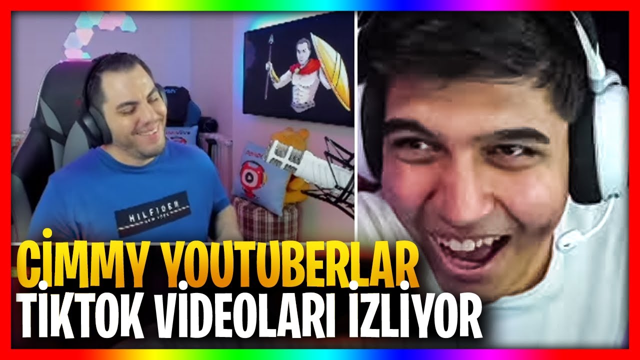 CİMMY TV | CİMMY YOUTUBERLAR TİKTOK VİDEOLARI İZLİYOR (YASİN ERKAN).mp4