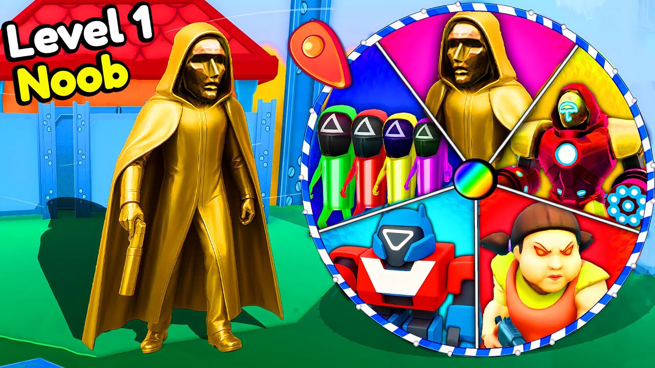 Колесо выбирает КАЖДОГО КАЛЬМАРА в Squid Games Evolution!