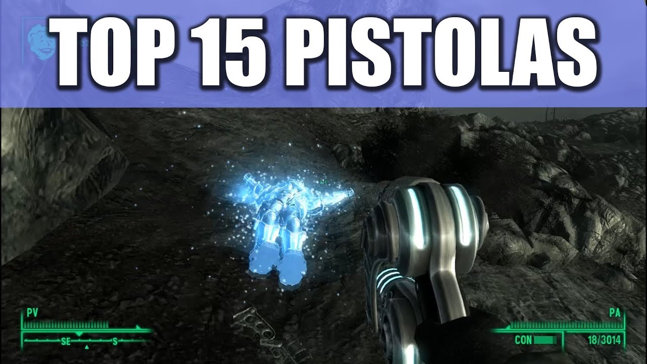 FALLOUT 3 | TOP 15 PISTOLAS ÚNICAS