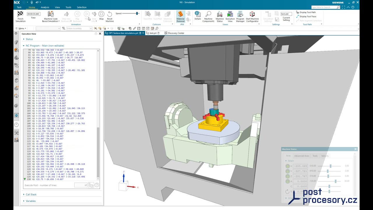 Mazak Variaxis - Rotary axis limit and recalculation