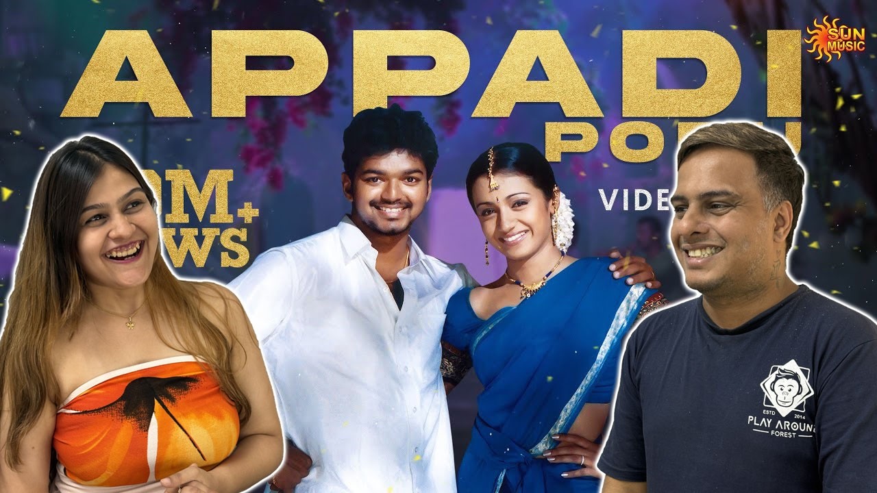 Appadi Podu Song Reaction 🔥 | Ghilli | Thalapathy Vijay | Trisha | Indian Reaction 🇮🇳