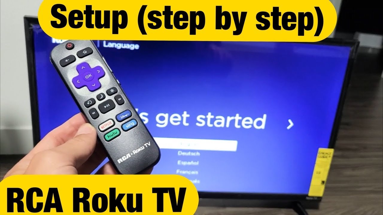 RCA Roku TV: How to Setup for Beginners (step by step)