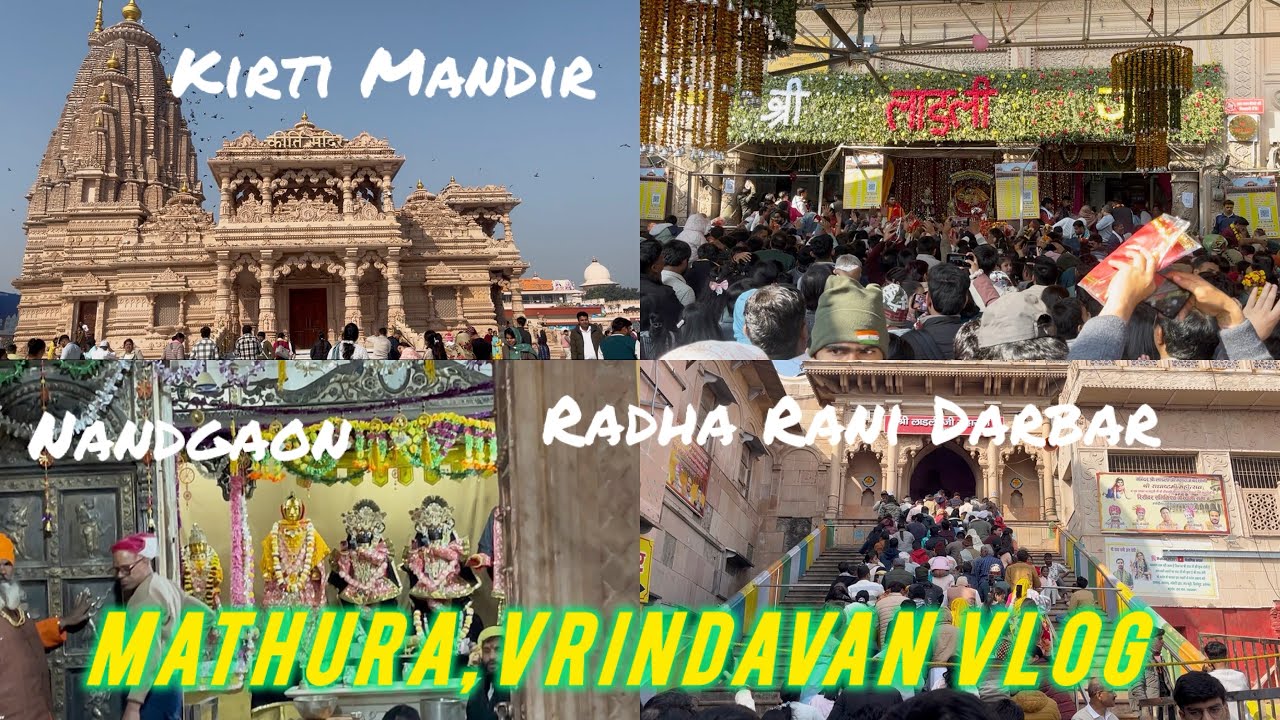 Mathura Vrindavan Vlog Vlog | Part - 3 | #vlog #mathuravrindavan 