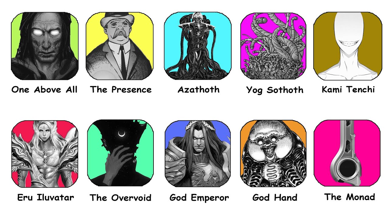 Fiction's Most powerful COSMIC GODS explained in 10 Minutes (Comics, Myth & Cosmic Horror)