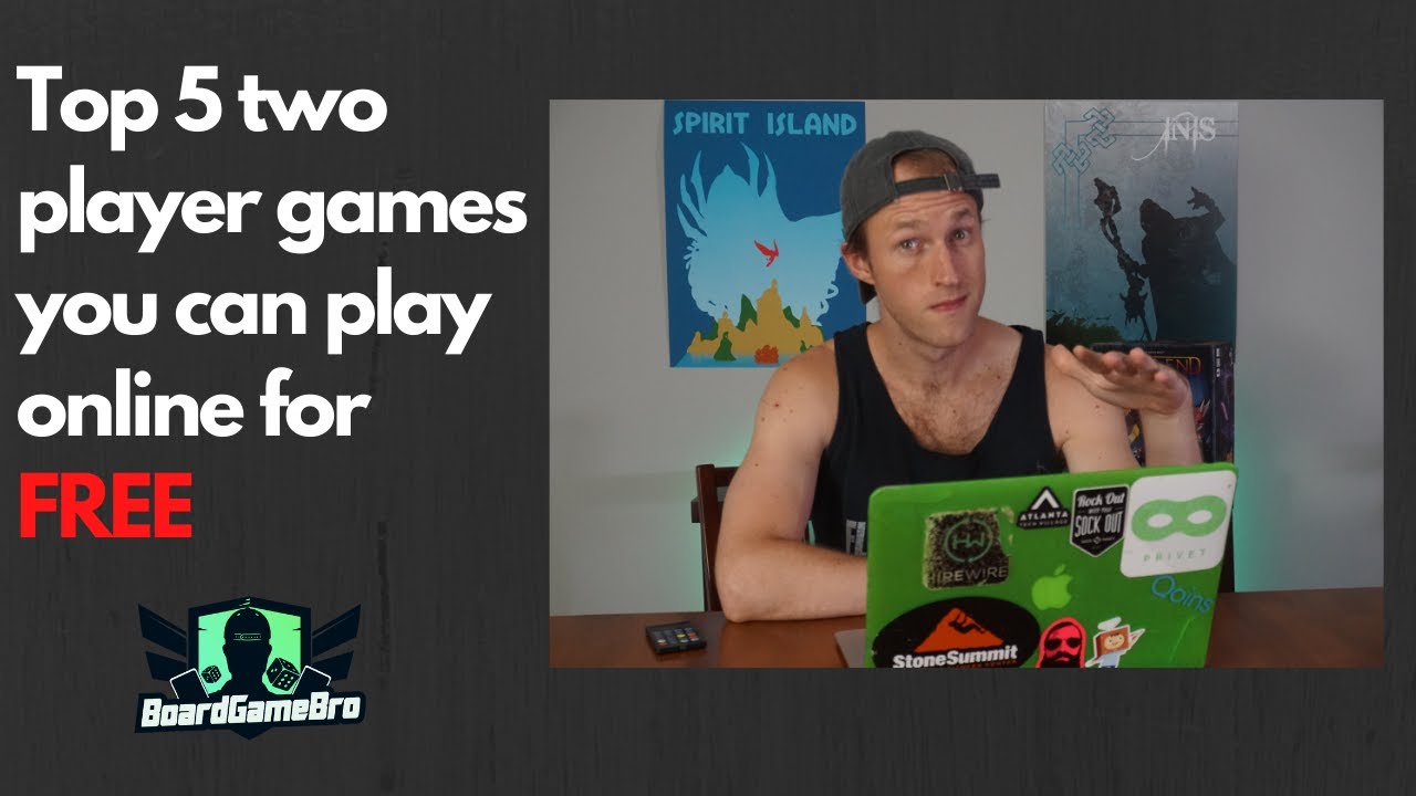 Top 5 two player board games you can play online for Free