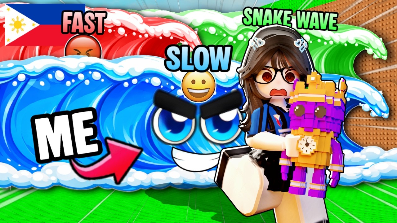 GUMAMIT Ako ng WAVES MACHINE Para Mang-Troll sa Escape Tsunami For Brainrots...