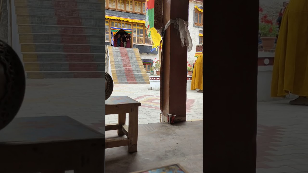 MONK MASK DANCE AT STONGDAY GONPA ZANSKAR 2023 VIDEO PART 1