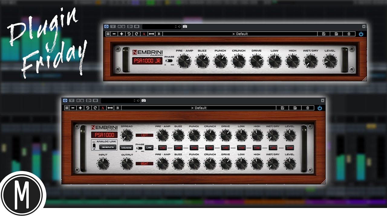 Nembrini Audio PSA1000 - Analog Saturation - Plugin Friday