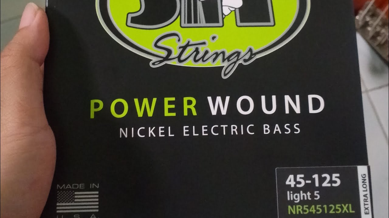 SIT Power Wound Nickel Bass String (Fad Classic J5 Standard)
