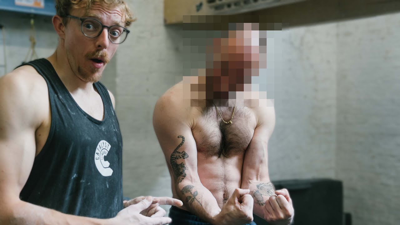 Shocked by Climber's INSANE Strength