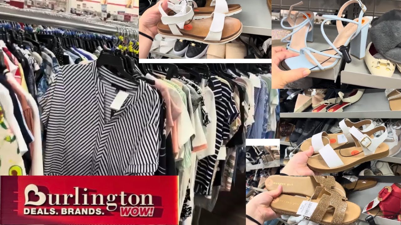 BURLINGTON BLUSAS T SANDALIAS ZAPATOS TE IS DE TODO UN POCO CHICAS SHOP WITH ME