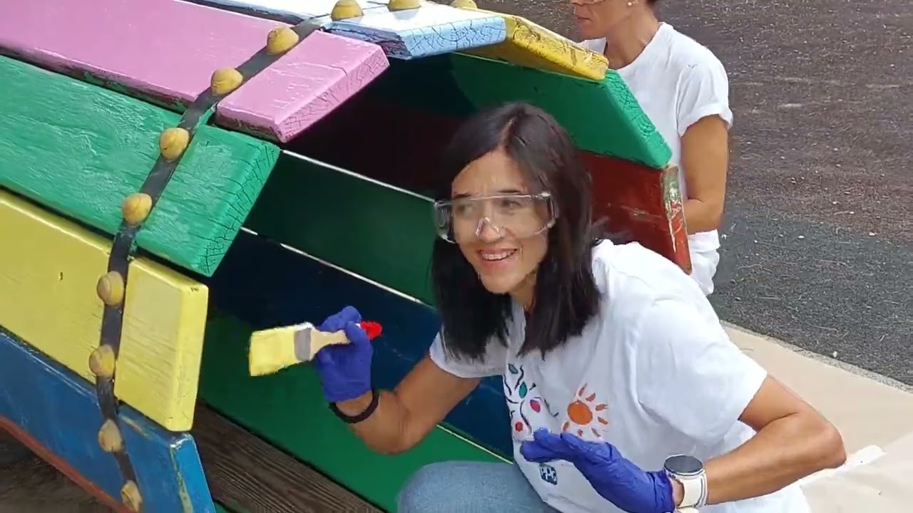 Colorful Communities de PPG en el colegio Molí d'Animeta de Quart de Poblet