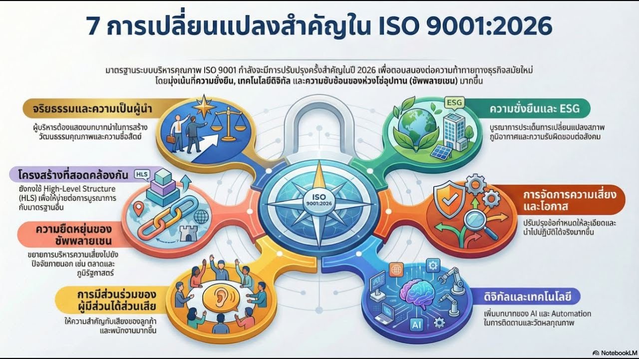 Podcast EP 28  ISO 9001:2026  7 การเปลี่ยนแปลงที่สำคัญ