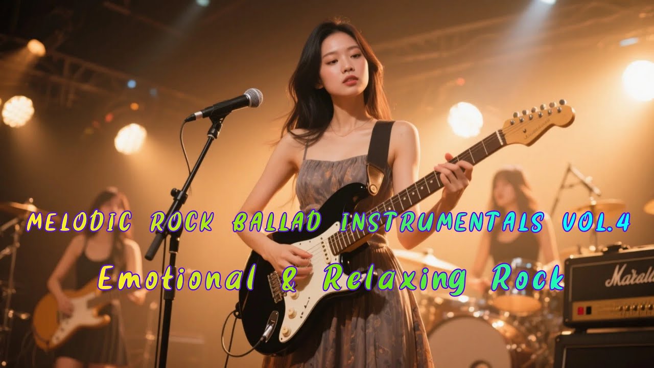 Melodic Rock Ballad Vol.4 | Emotional & Heartfelt Rock Instrumentals🎶🎧