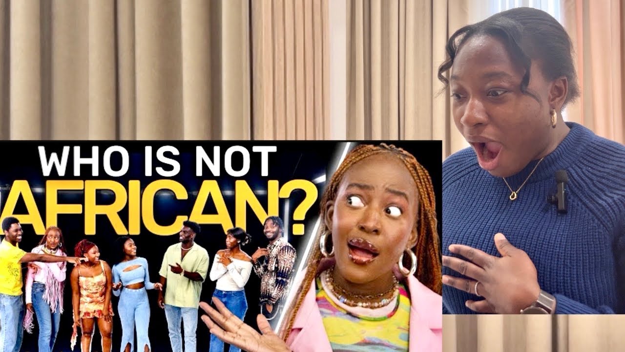 CAN YOU GUESS WHO IS NOT AFRICAN? 6 African vs 1 African American | Reaction
