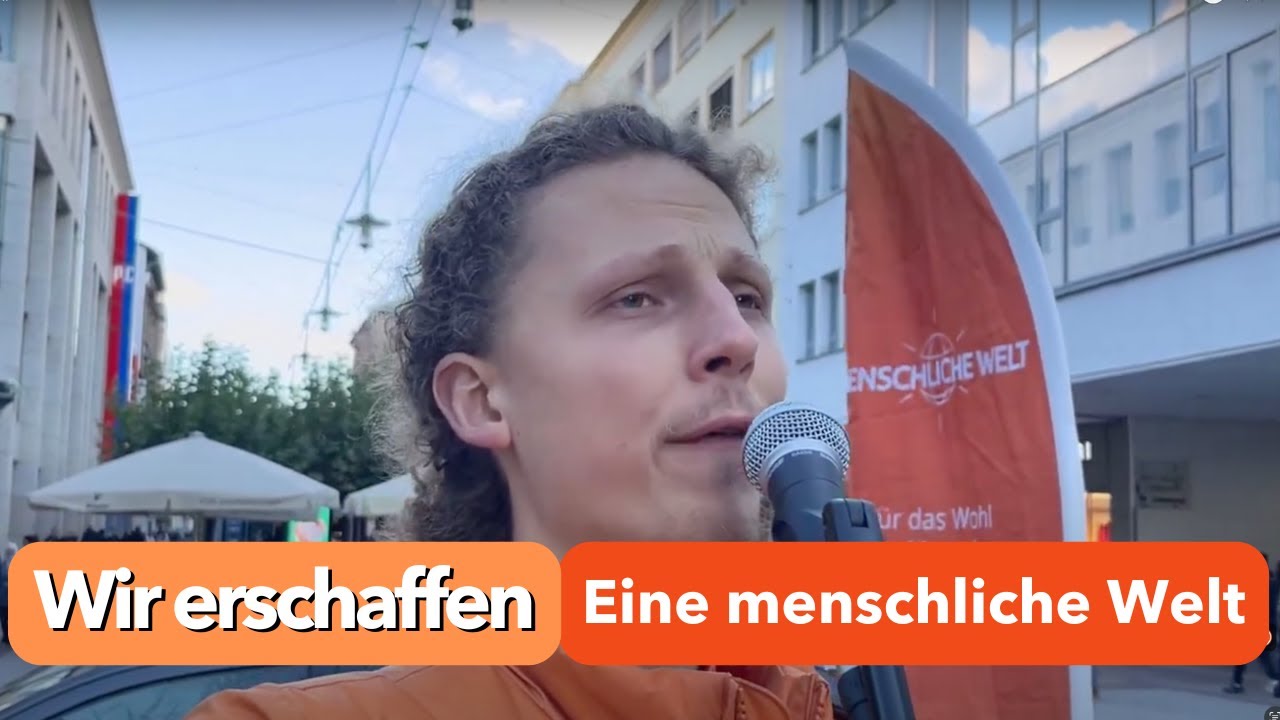 „Wir erschaffen eine menschliche Welt“ - Lied von Amritesha