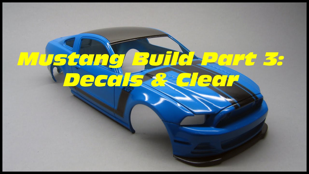 Revell:2013 Ford Mustang Boss 302 Part 3/7