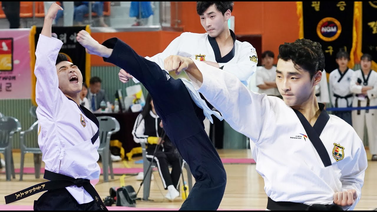 (소름) 전국을 휩쓸어버린 자유품새 천재 고등학생! 서울아이티고 윤규성 스페셜 영상(Freestyle Poomsae)