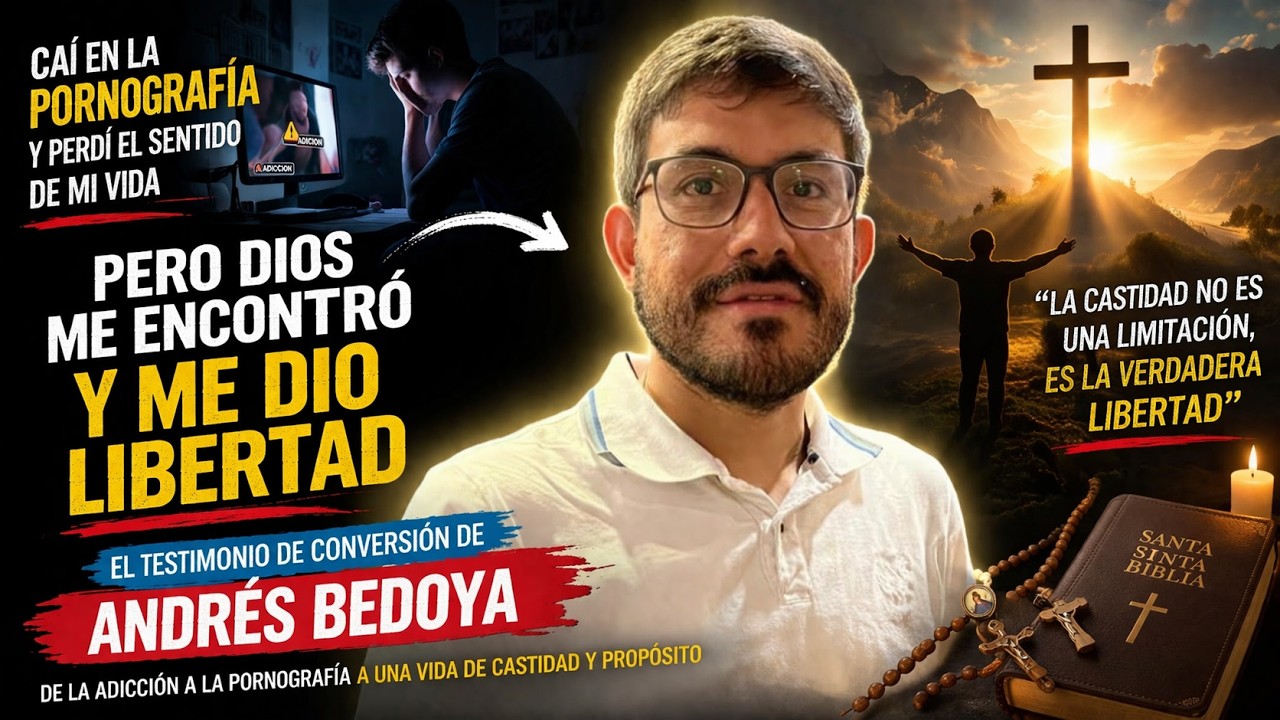 Testimonio de conversión 📌 De adicto a la pornografía a la liberación en un retiro espiritual