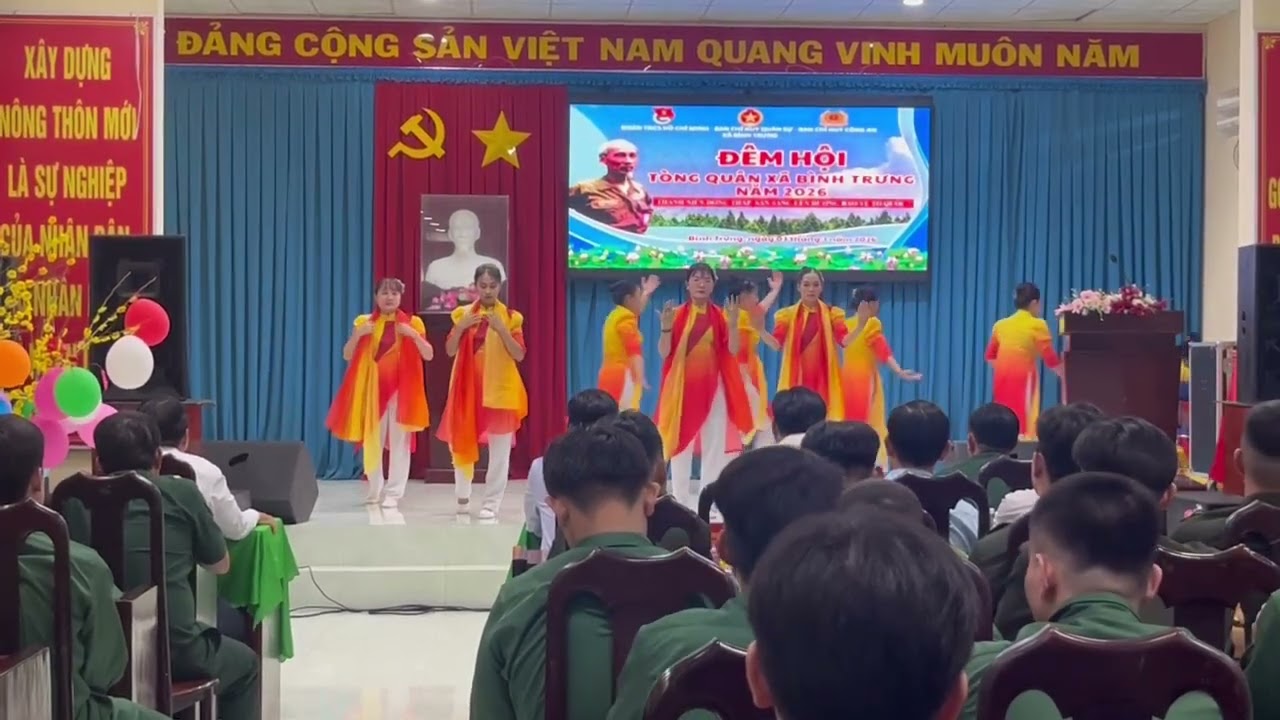 Múa tuổi trẻ thế hệ Bác Hồ MNDD