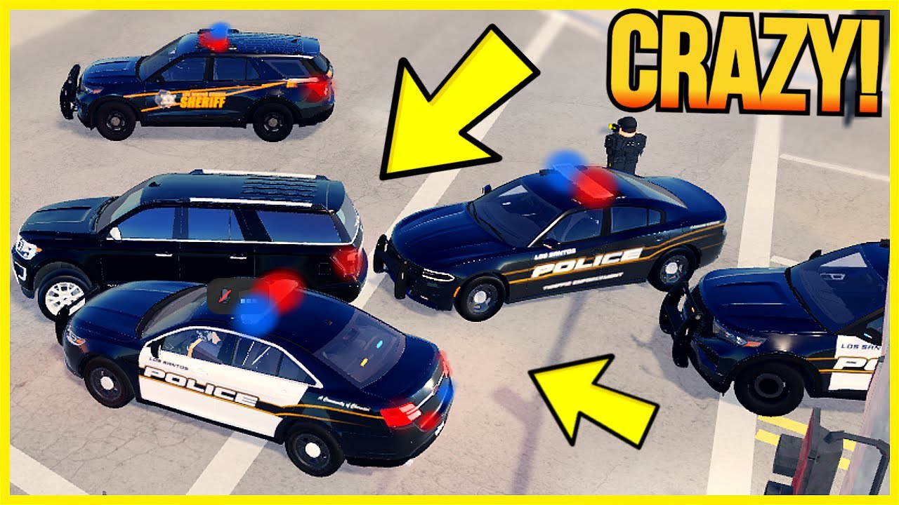 Suspect HAD no chance to Escape! *Huge police chase* | (Roblox)