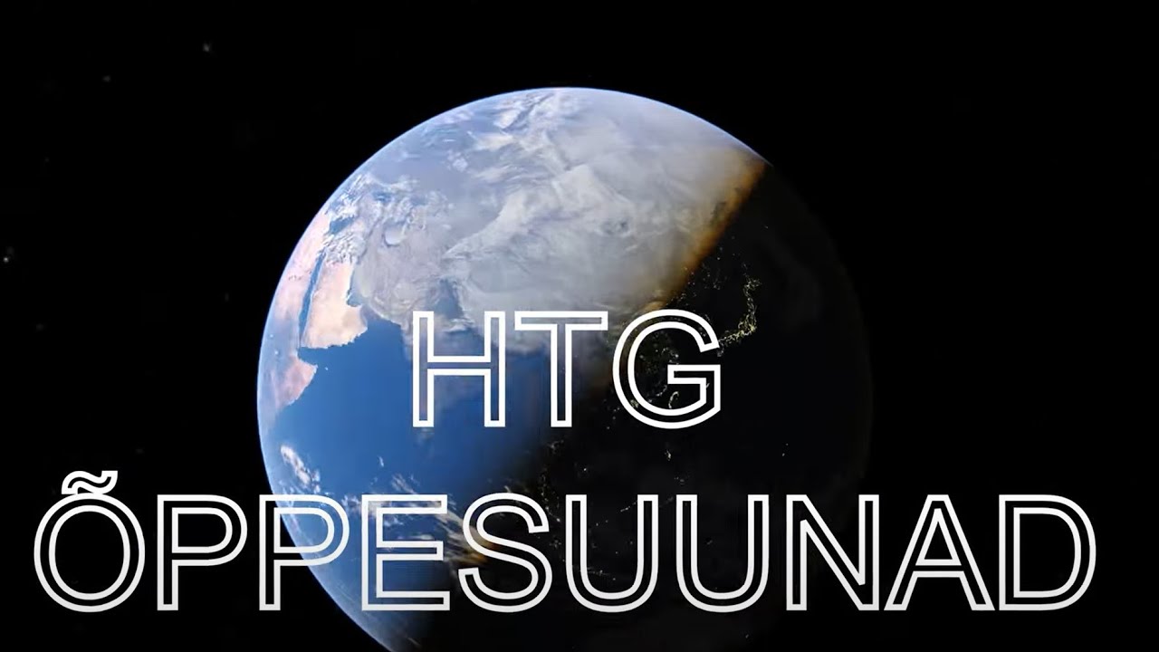 HTG õppesuundasid tutvustav video