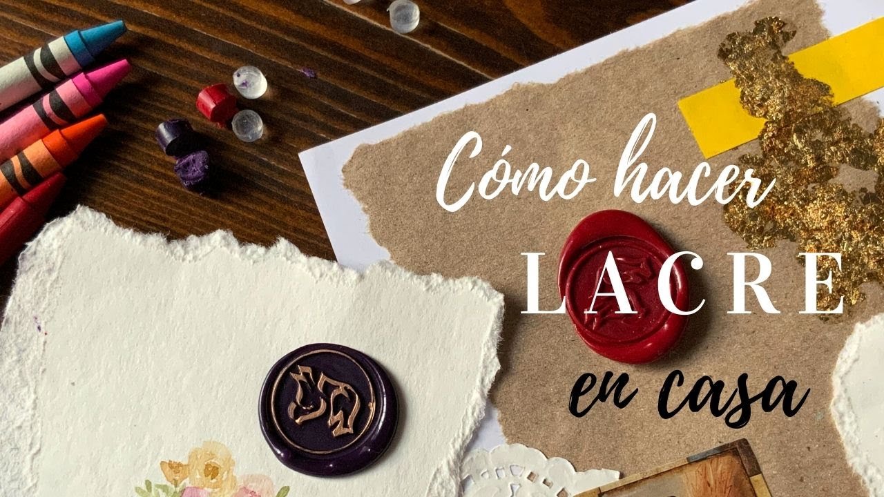 Como hacer LACRE en casa, fácil y económico paso a paso.