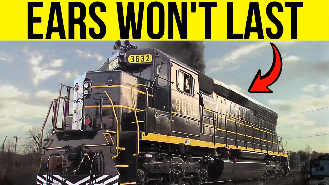 The Locomotive That Made the Station SHAKE
