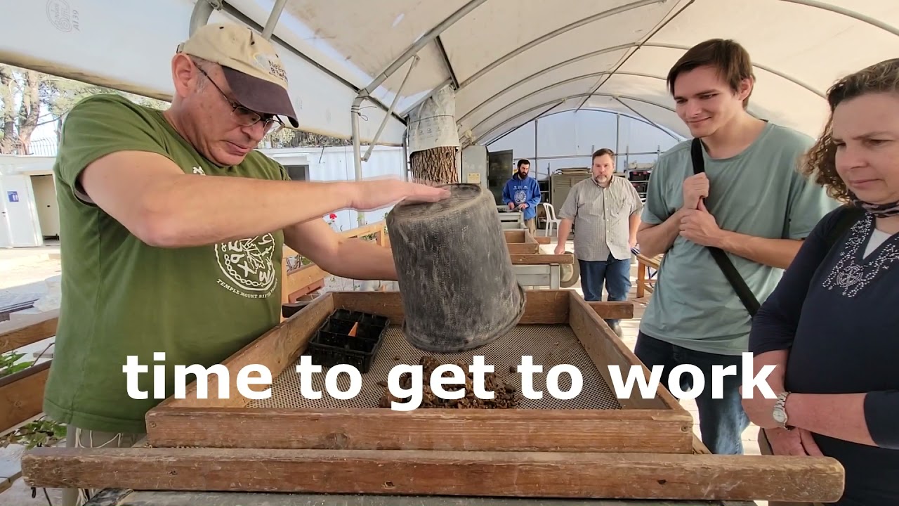 Archaeologist for a Day?  The Temple Mount Sifting Project