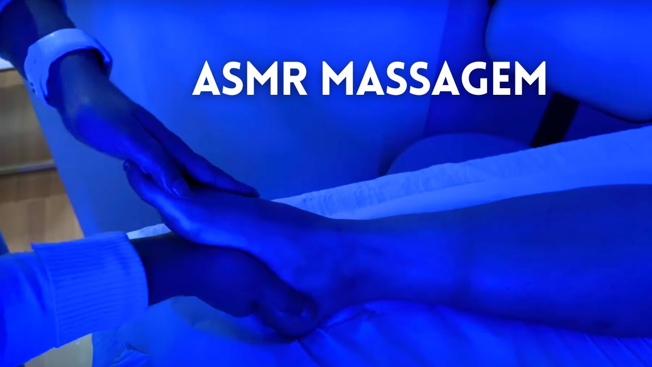 Asmr Massagem relaxante pernas e pés | Cliente real 🥰💆🏼‍♀️🤤🩷