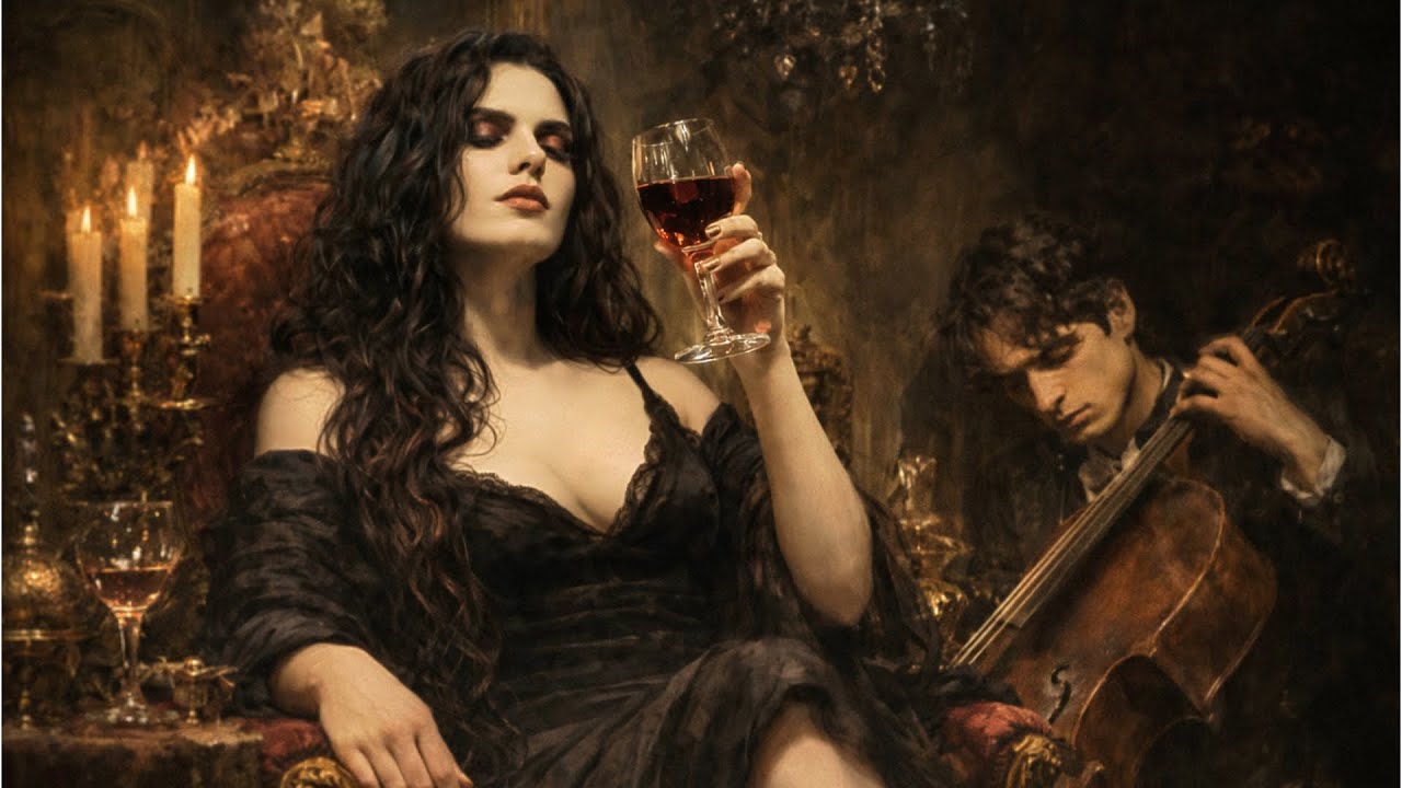 Dark Academia Classical Music │ Obsidian Solitude (Dark Cello & Piano)