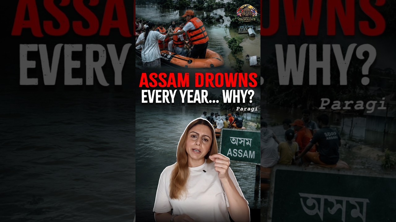 Why Does Assam Flood Every Year? | The Real Story Behind Brahmaputra Floods #assamfloods #monsoon