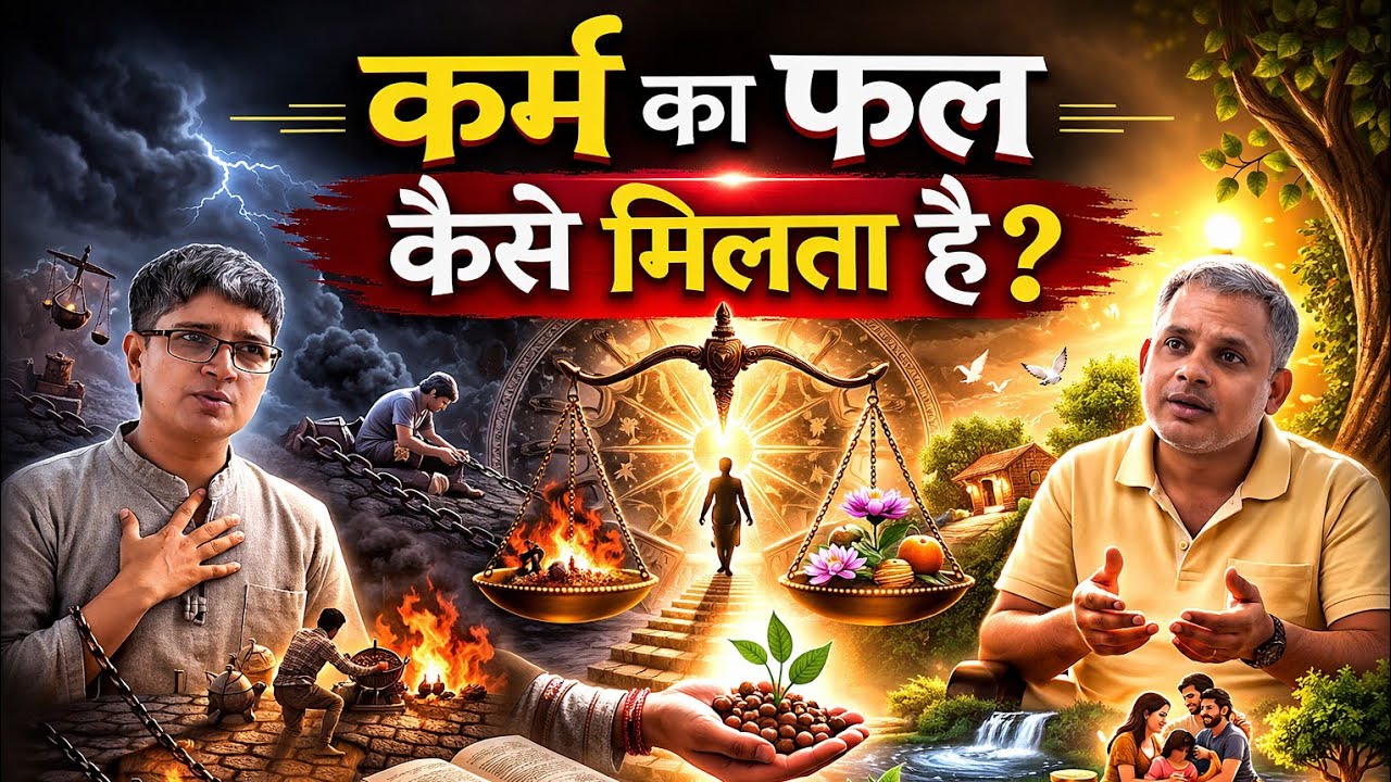 कर्म का फल कौन देता है? चौंकाने वाला सत्य!#योगी #yogijikasatsang #guruji #satsang 