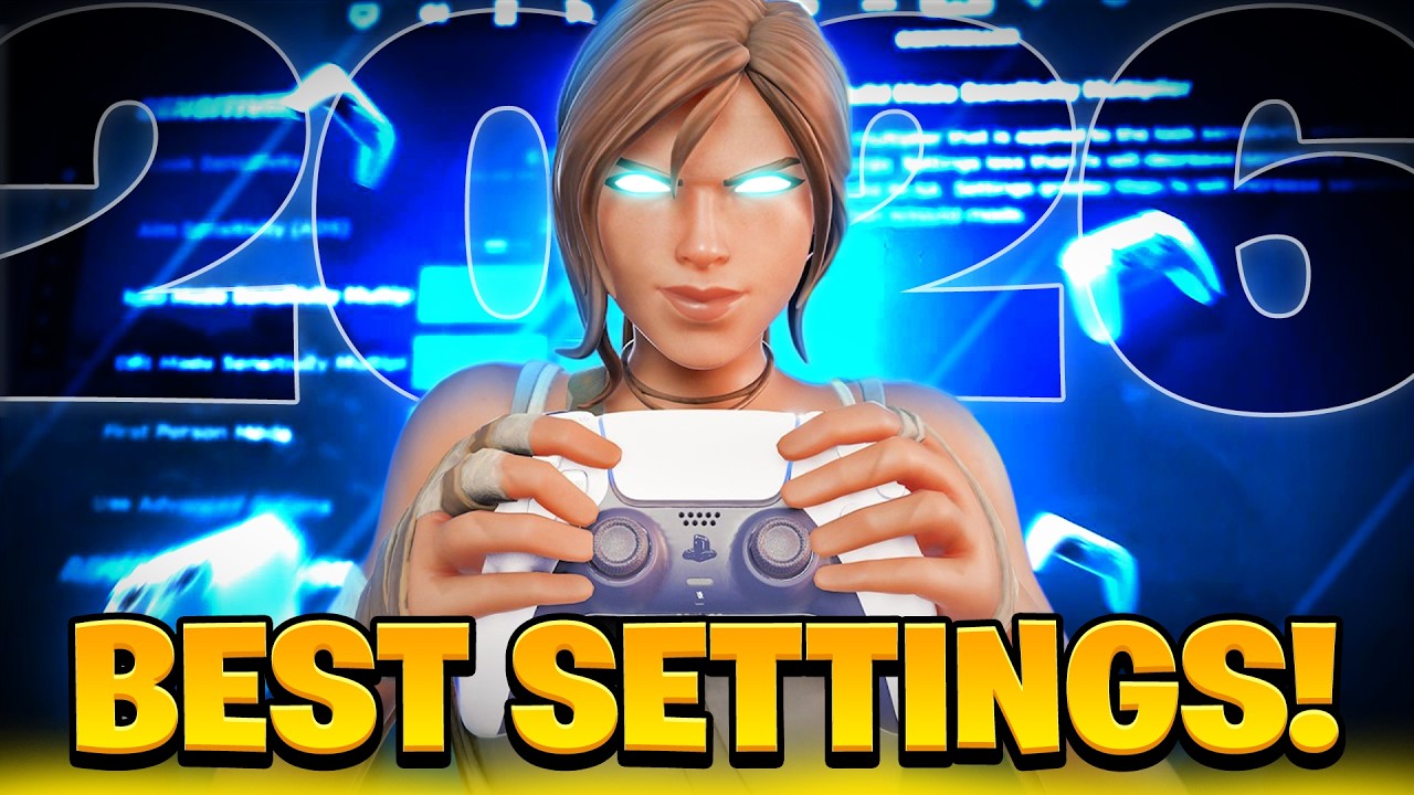 *NEW* BEST Controller SETTINGS + Sensitivity in 2026 🎮 (Fortnite Ranked Chapter 7 Gameplay)
