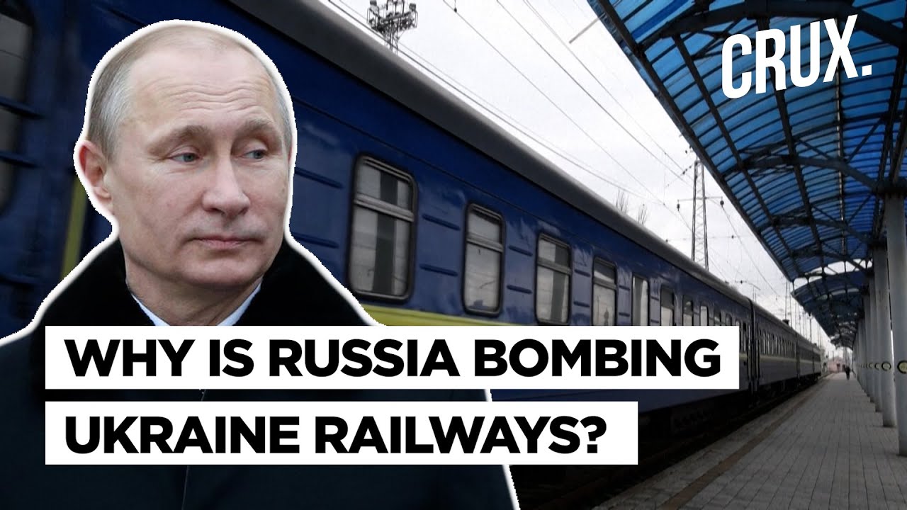 Ukraine's Railway Lines Bombed After Blinken Visits Kyiv By Train | Putin's Warning To NATO Or More?